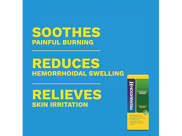 Preparation H Hemorrhoid Symptom Treatment Cream
