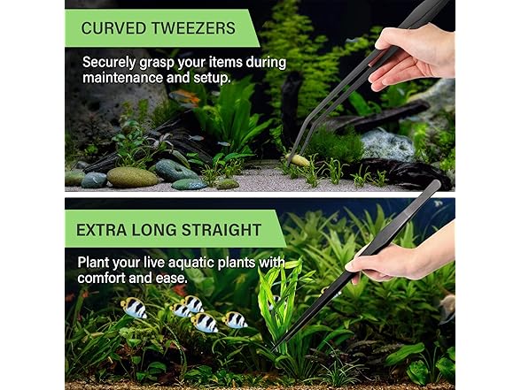 Simple Deluxe Aquarium Aquascape Tool Kit