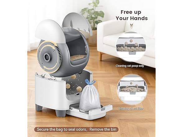 petmoyo Auto Self-Clean Litter Box
