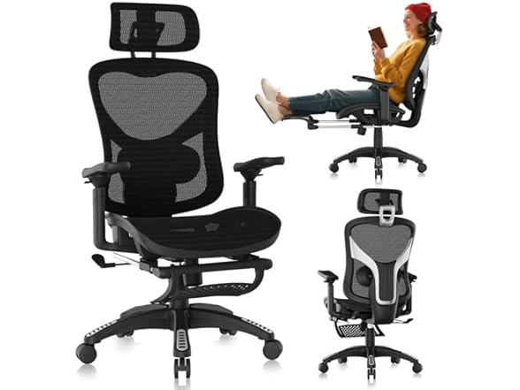 NexHut office chair with lumbar support