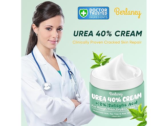 Berlaney Urea Cream 40 Percent For Feet