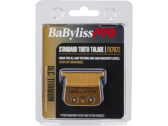 BaBylissPRO Replacement Blades, Standard and Fine-Tooth