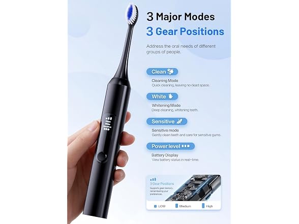 Cemobene W1780 Electric Toothbrush
