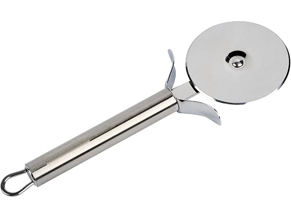 Restaurantware Met Lux 13" Pizza Pan with Pizza Cutter Bundle