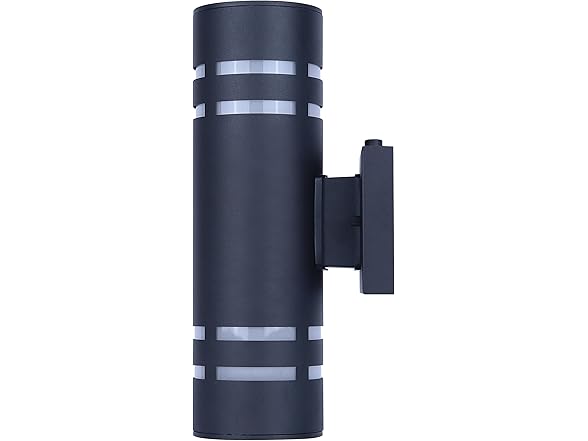 2-Light Outdoor Lantern 13" Black