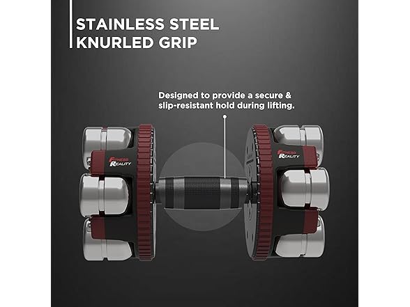 Fitness Adjustable Dumbbells 10-45 Pounds