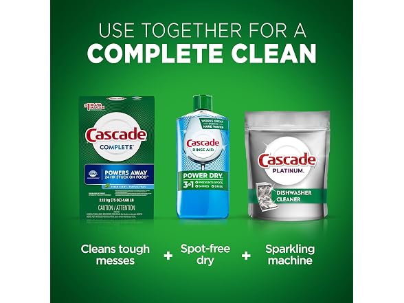 Cascade Complete Powder Dishwasher Detergent