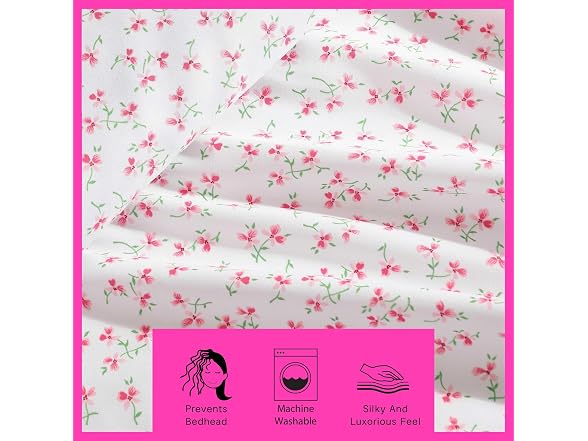 Betsey Johnson Full Bed Sheets, Ballet Floral
