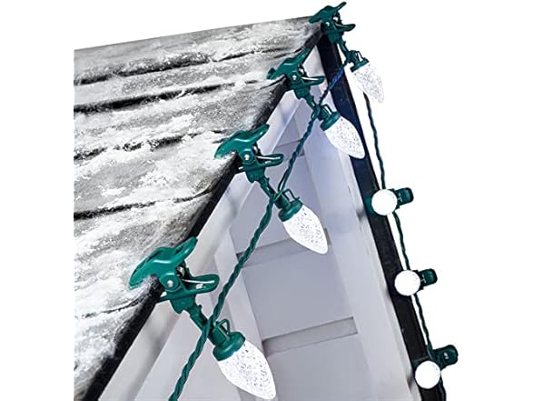 Brightown C9 LED Christmas Lights Outdoor, 68 Feet 100 LED