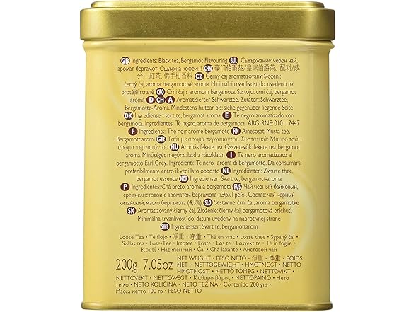 1CT Twinings Earl Grey Tea, Loose Tea, 7.05 oz