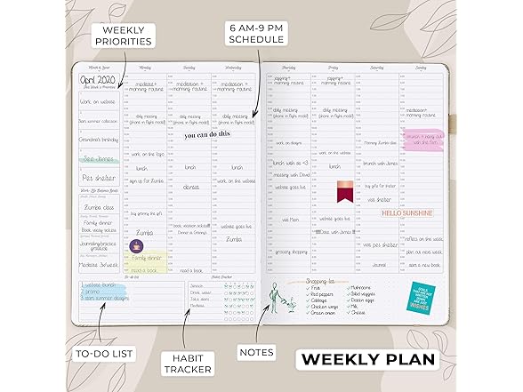 PRO Planner w/ Hourly Time Slots