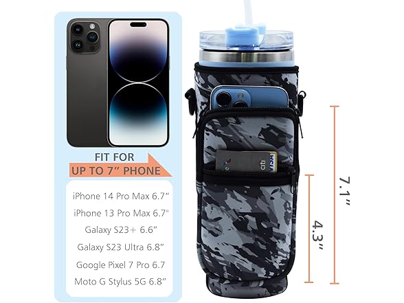 TEGOOL for Stanley 40 Oz Tumbler Pouch