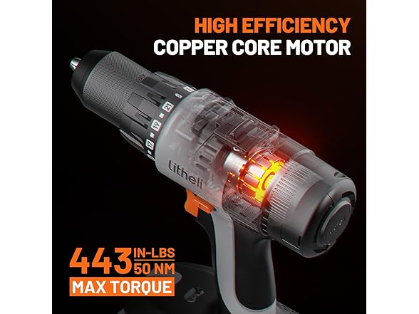 LiTHELi 20V Cordless Drill Driver