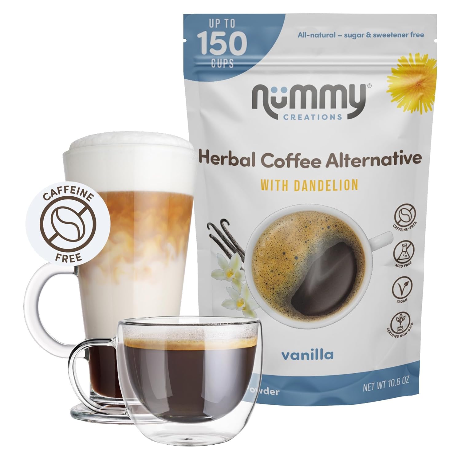 (3pk) Decaf Herbal Coffee Nummy Creations- Your Choice - Gallery 32