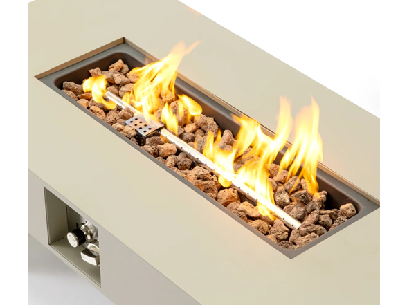 Latitude Run W3131P277177 42-Inch Iron Fire Pit Table Fi