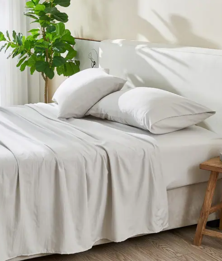 Pre-Washed Microfiber Ultra-Soft Solid Bed Sheet Set - Gallery 8