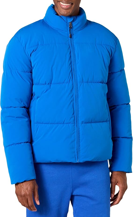 Amazon Essentials Mens Mock Neck Puffer Coat - Gallery 10