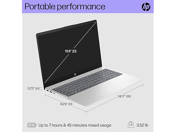 HP 15.6" 13th Gen i7 Laptop