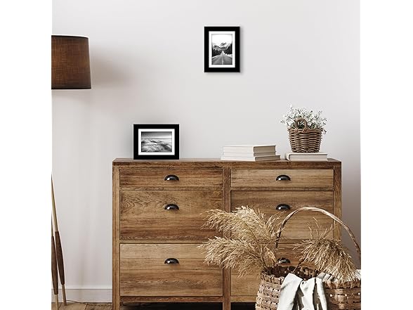 Americanflat 5x7 Picture Frame Set of 2 Black