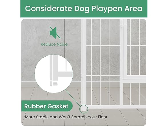 HealSmart Dog Playpen Indoor, Puppy Play