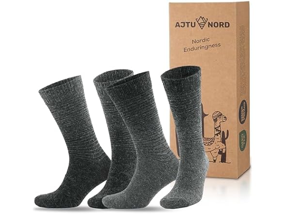 Ajtu Nord| Unisex Alpaca Wool Socks