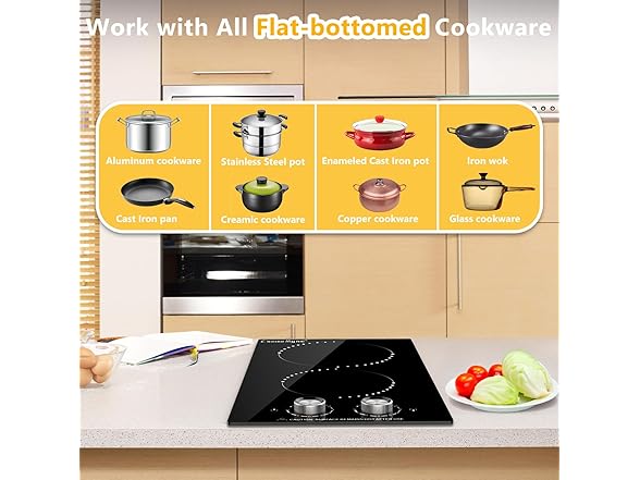 Portable Electric Cooktop (Knob Control)