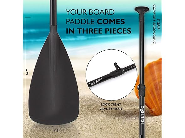 SereneLife ISUP Board Wide Design 10'6"