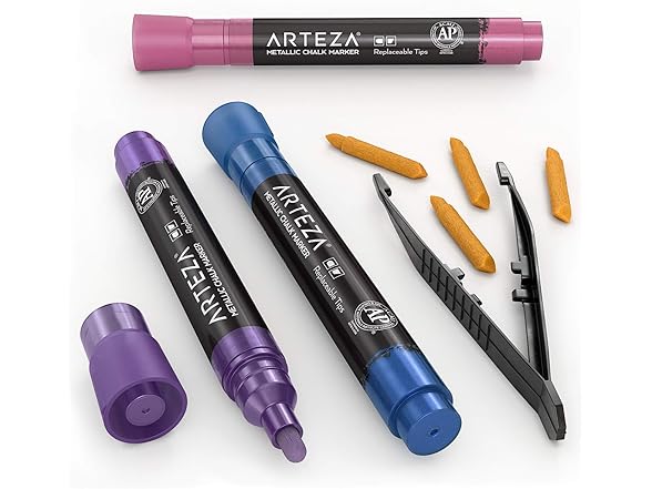 ARTEZA Erasable Liquid Chalk Markers