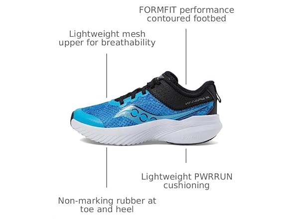 Saucony Kids Kinvara 14 Lace to Toe Shoes