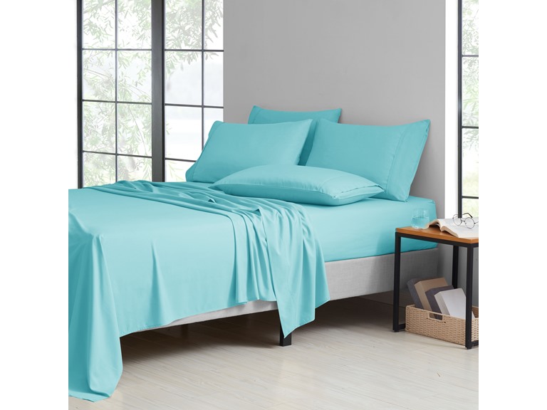 Kathy Ireland 1212 King 2000 Thread Count Cotton 6 Pc Sheet