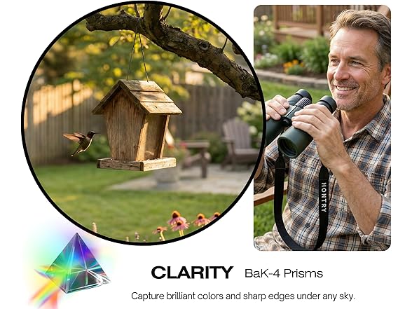 8x42 Adults Binoculars for Bird Watching