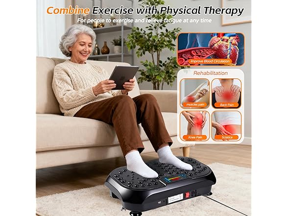 JIANYHW Vibration Plate Exercise Machine