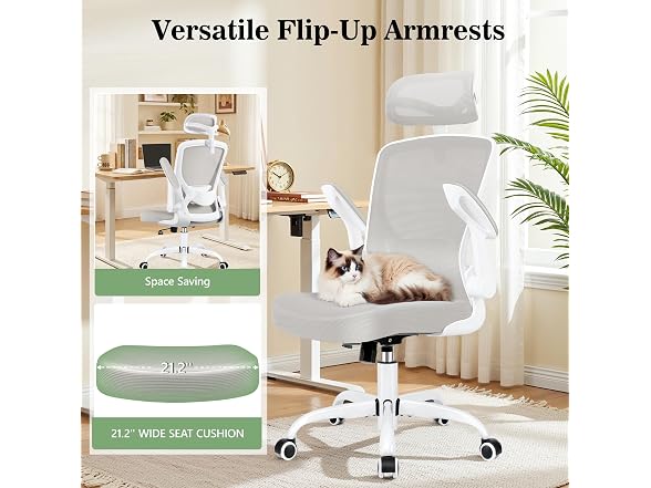 Bestfair W0893 High Back Mesh Desk Chair1 (Open Box)