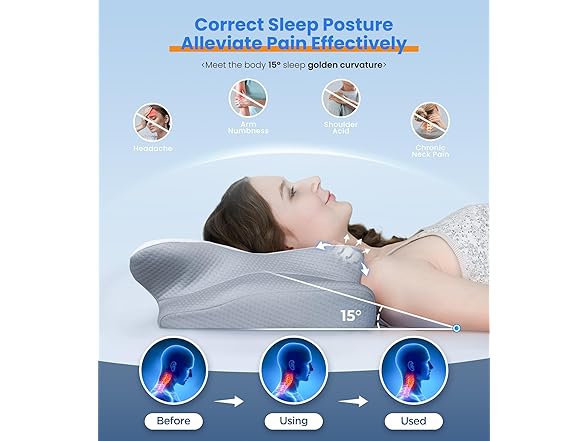 Cozyplayer Pain Relief Cooling Pillow