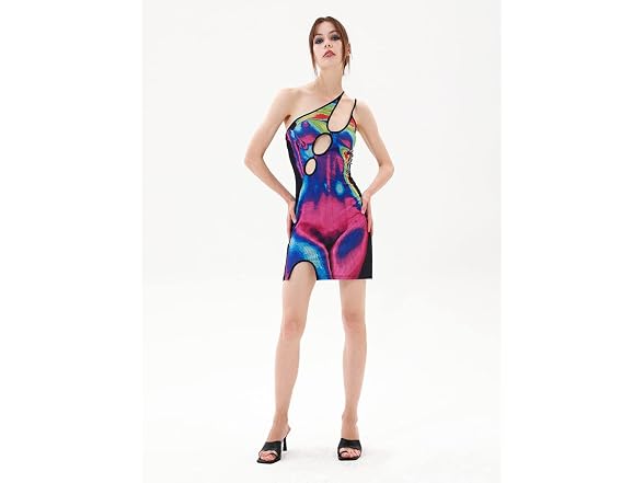 Cape Clique Women (M) Sexy Crew Neck Strap Dress