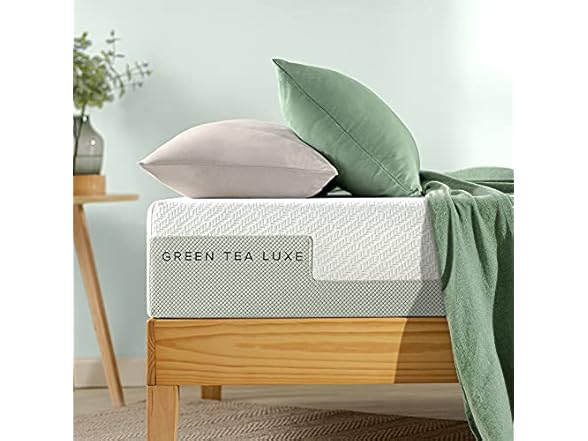 ZINUS 10 Inch Green Tea Luxe Memory Foam Mattress
