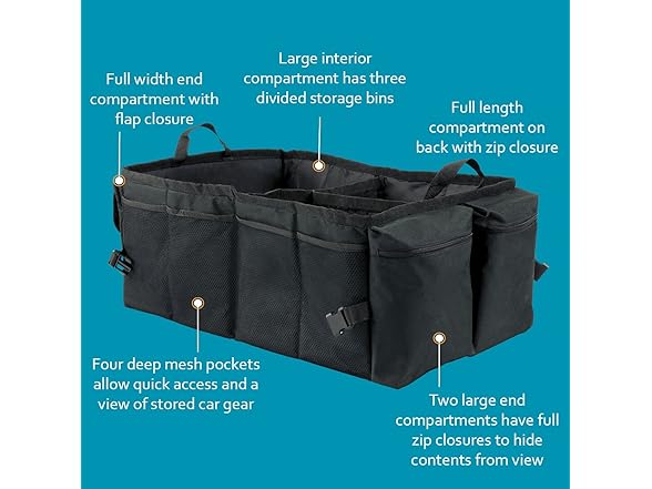 High Road Large Trunk Organizer