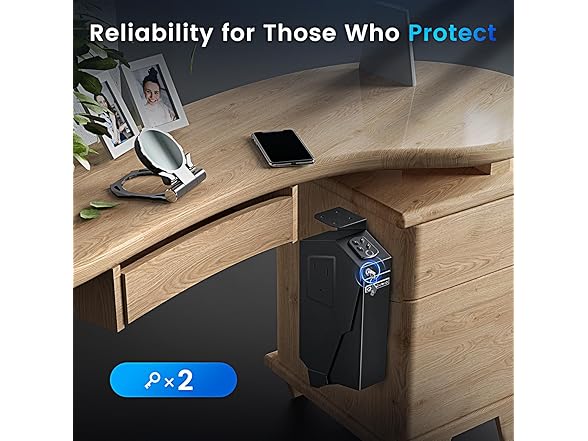 ADIMO T5 Drop Down Gun Safe, Biometirc