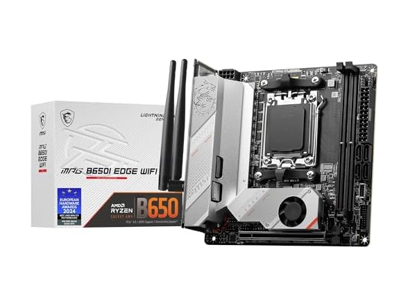 MSI MPG B650I EDGE WIFI AMD AM5 M-ITX Motherboard