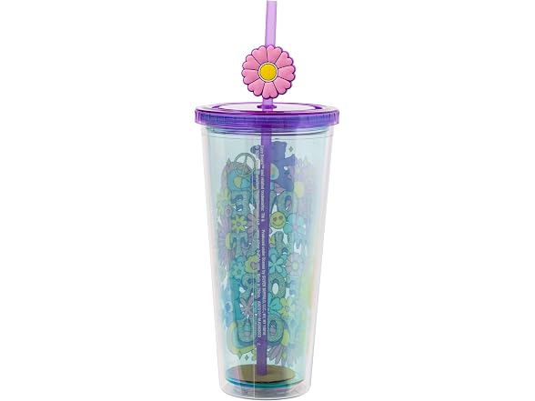 Care Bears Groovy Love Quote, Plastic Cold Cup, 24oz