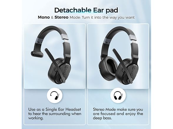 COSMUSIS Trucker Bluetooth Headset