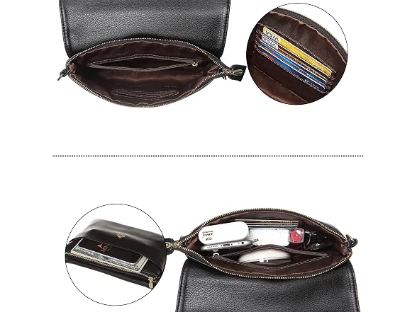 MINICAT RFID Crossbody Bags for Women Vegan Leather Cross Body Purse