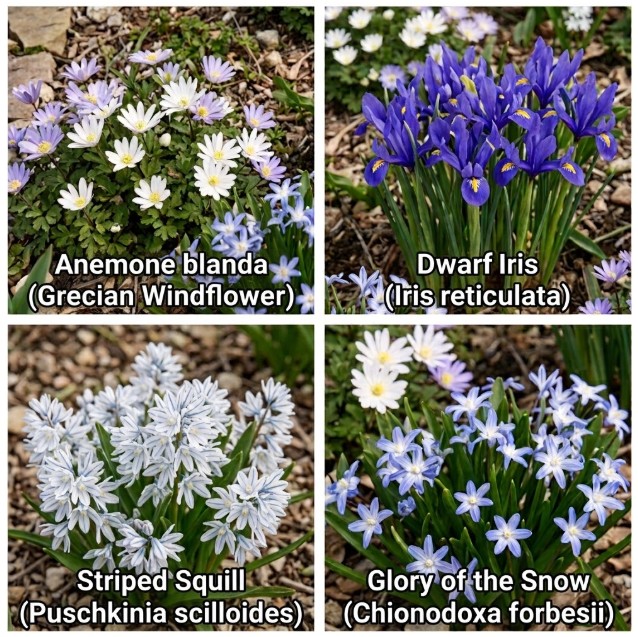 Rock Garden Flower Collection - 55 Bulbs - Gallery 8