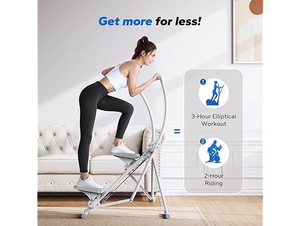White Stair Stepper for Home Gym