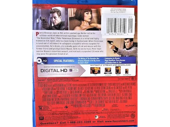 UNIVERSAL November Man - Blu Ray