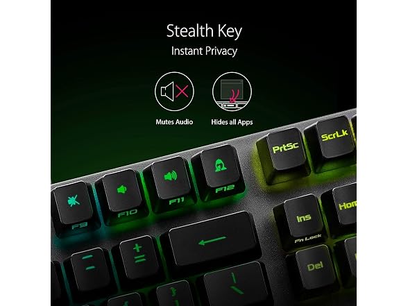 ASUS ROG Strix Scope RX Keyboard, RX Red