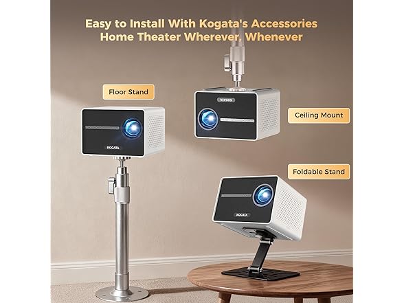 KOGATA Smart Mini Projector | 1080P