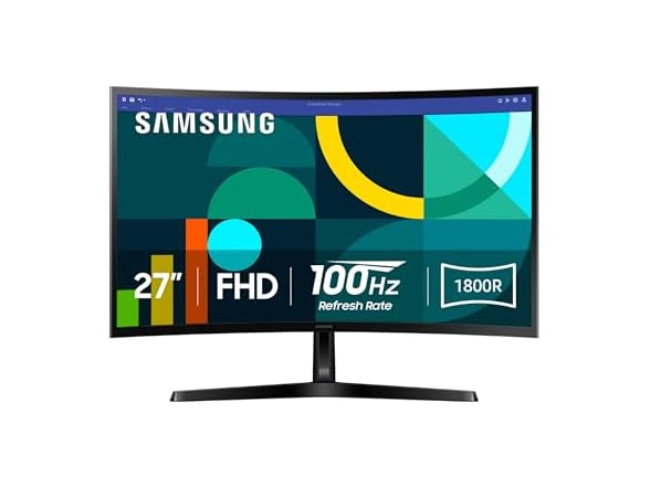 Samsung 27" FHD Curved Monitor | LS27D366GANXZA
