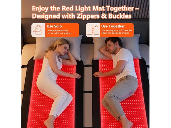 HomeCare 2026 Red Light Therapy Mat Full Body