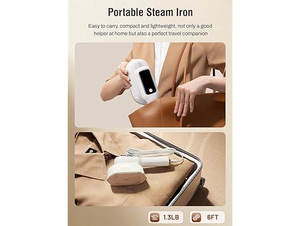 JMNGSHU Travel Steamer for Clothes